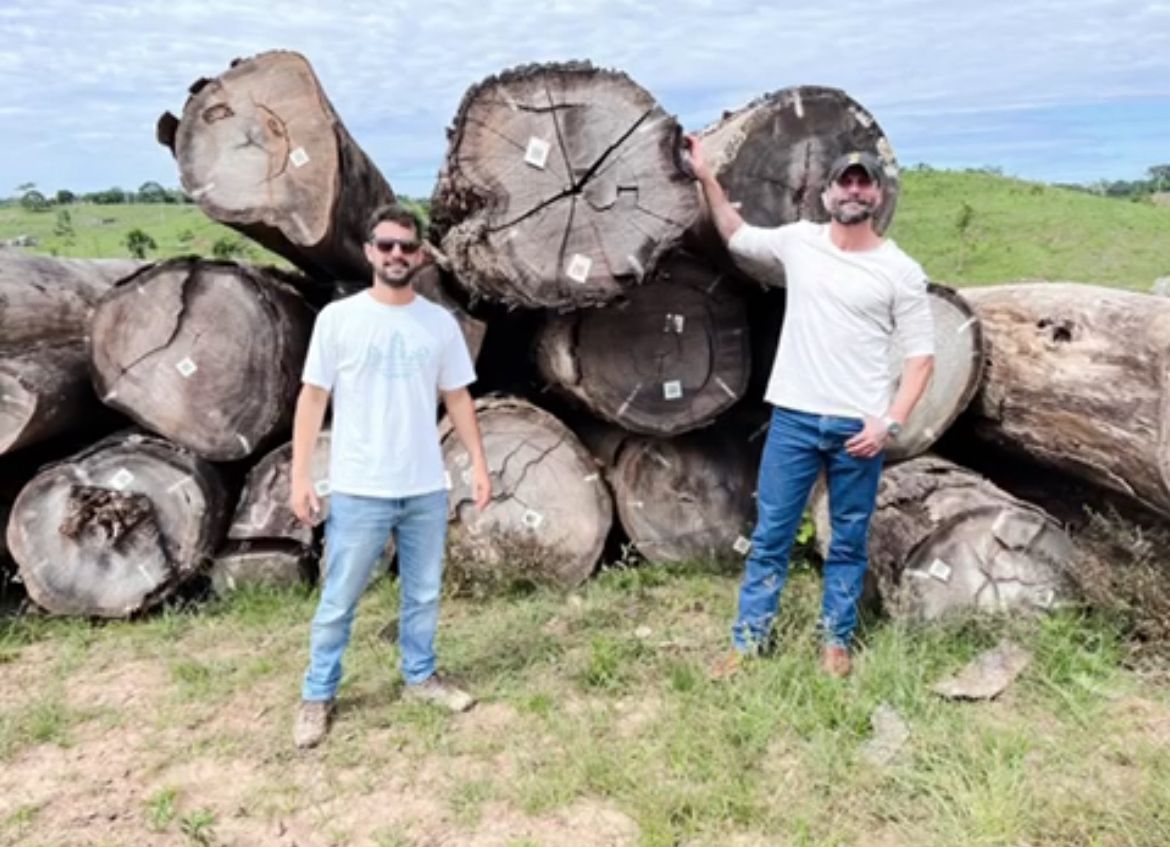Equipe de colaboradores da fazenda