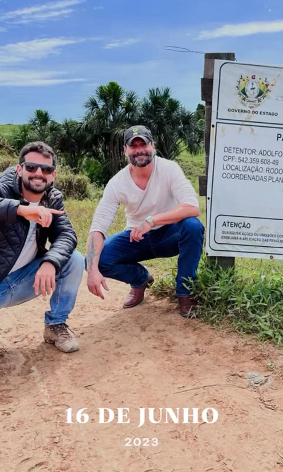 Equipe de colaboradores da fazenda