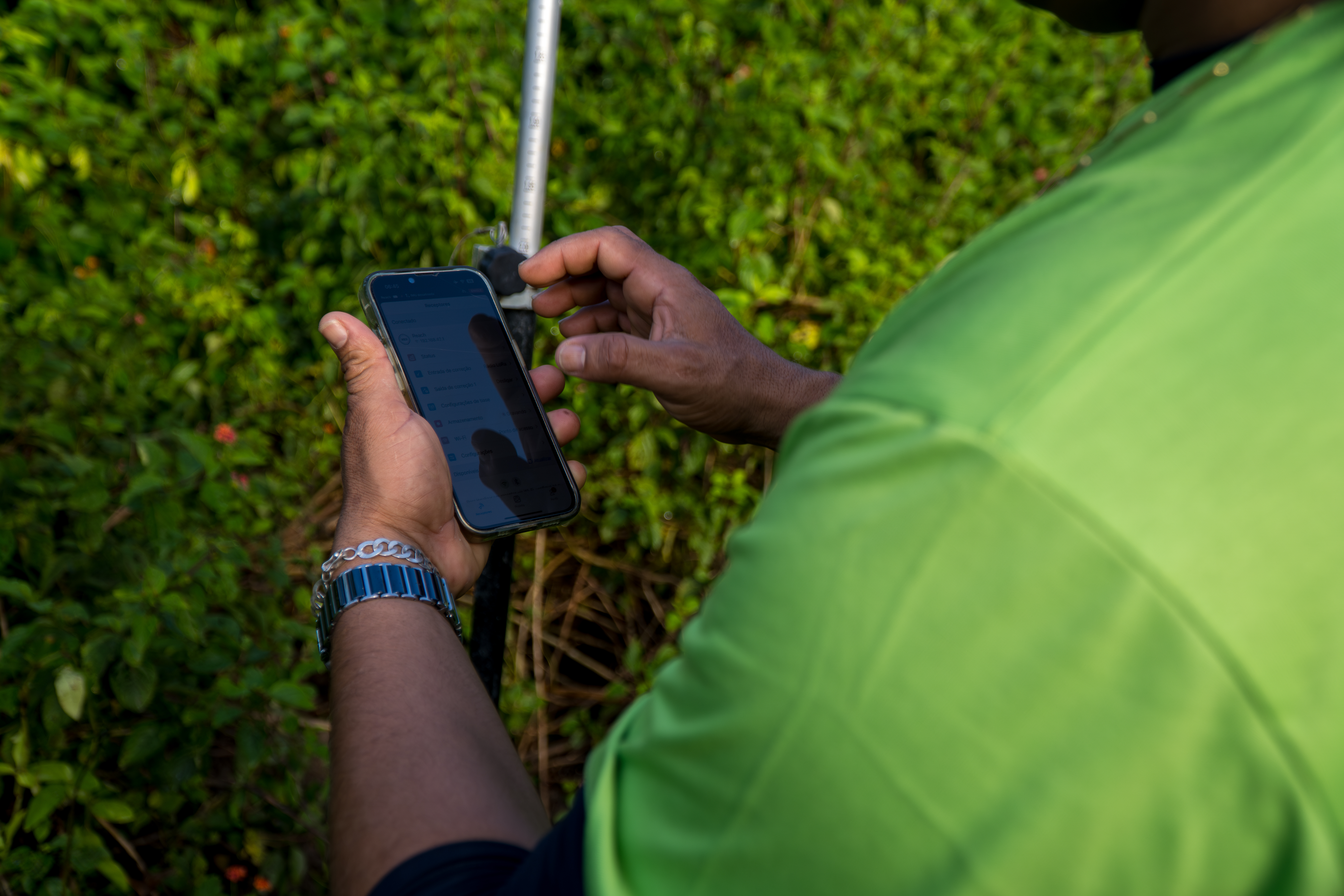 Equipe de colaboradores da fazenda
