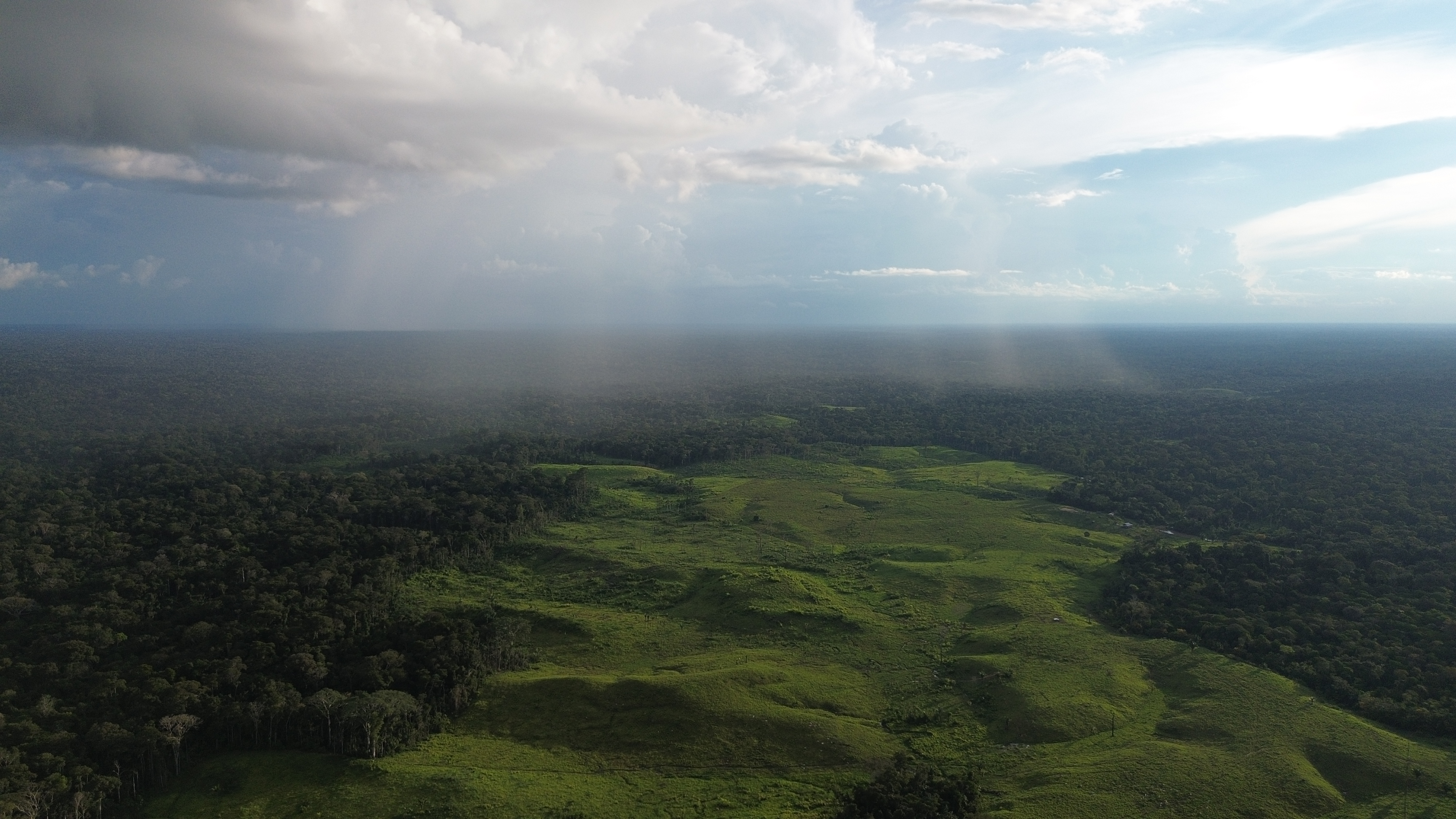 Panorâmica completa da fazenda