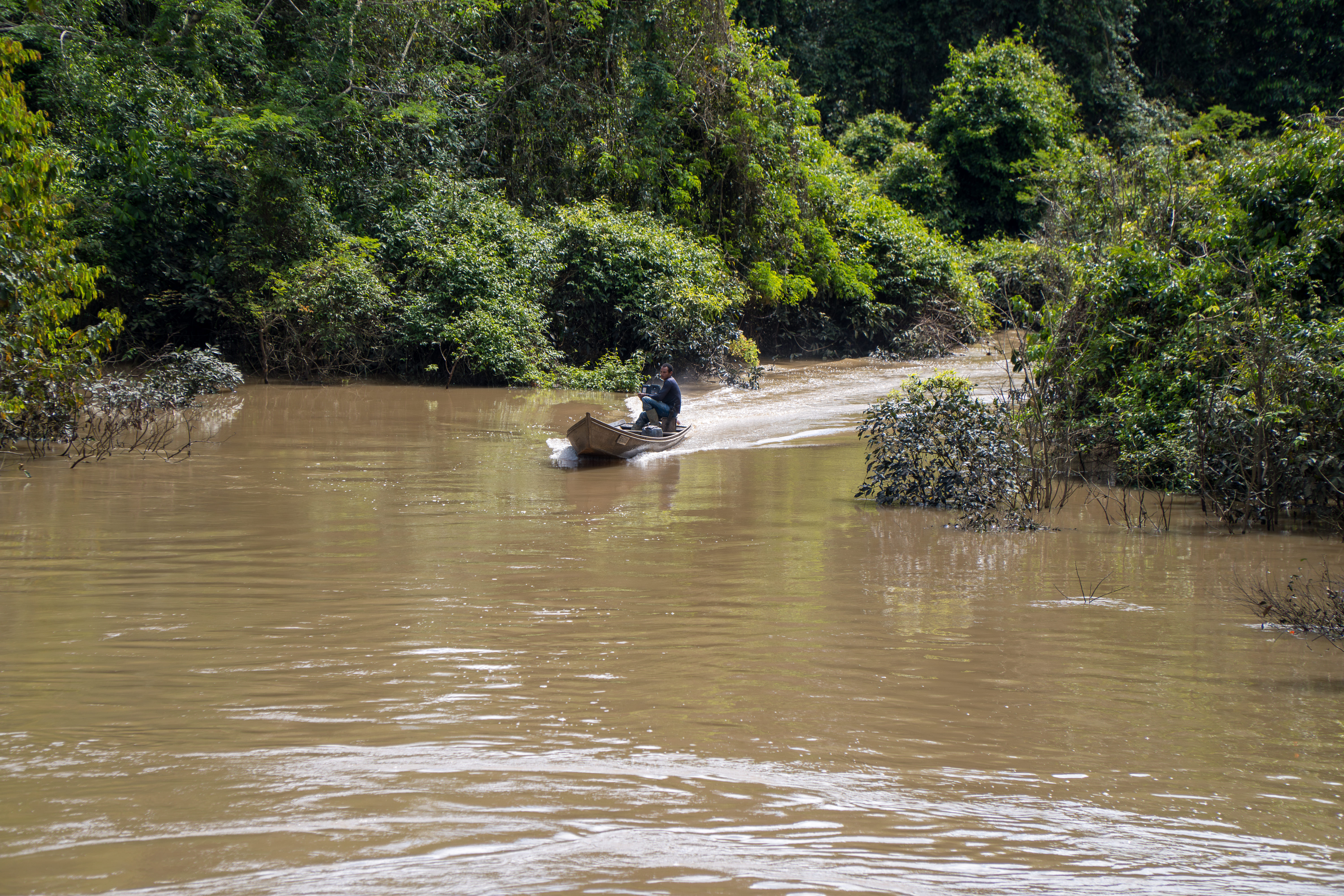 Rio Jurupari - margens preservadas